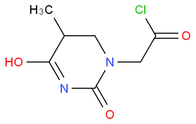 1-(chlorocarbonylmethyl)thymine