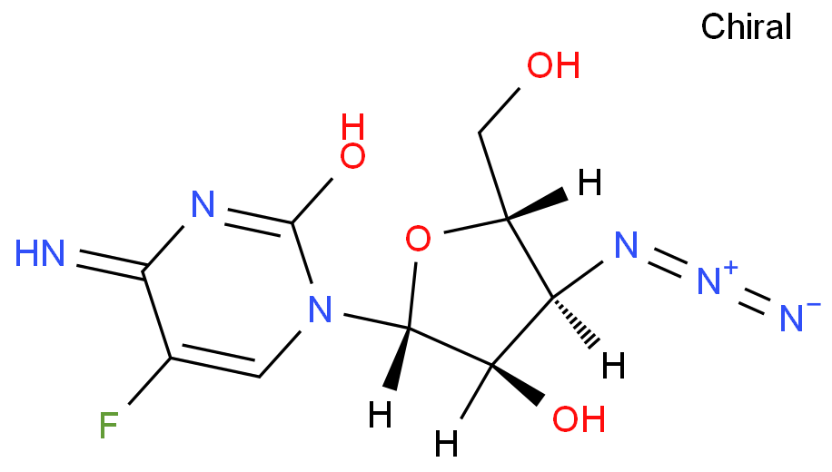 3-Azido-3-deoxy-5-fluorocytidine