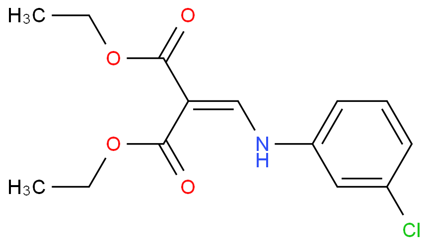 Propanedioic acid,2-[[(3-chlorophenyl)amino]methylene]-, 1,3-diethyl ester