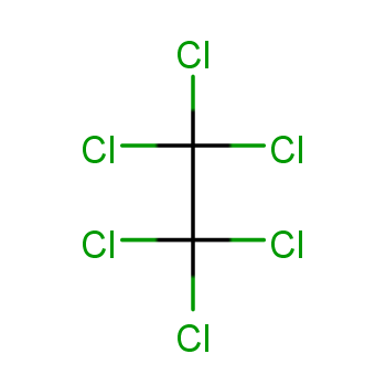 六氯乙烷化学结构式