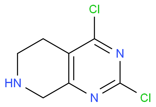 2,4-dichloro-5,6,7,8-tetrahydropyrido[3,4-d]pyrimidine HCl salt