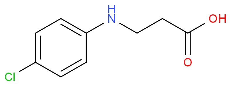 N-(4-氯苯基)-BETA-丙氨酸；CAS号21617-19-6  