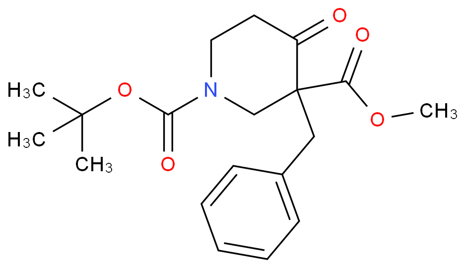 1-TERT-BUTYL 3-METHYL 3-BENZYL-4-OXOPIPERIDINE-1,3-DICARBOXYLATE