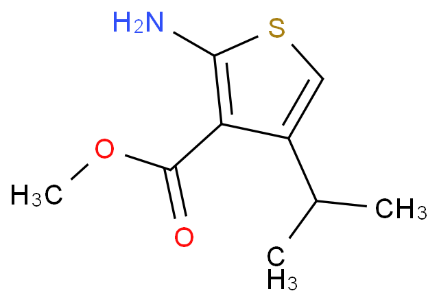 2-氨基-4-异丙基噻吩-3-羧酸甲酯CAS号349662-66-4；（科研试剂/现货供应，质量保证）