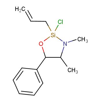 (S,S)-2-ALLYL-2-CHLORO-3,4-DIMETHYL-5-PHENYL-[1,3,2]-OXAZASILOLIDINE