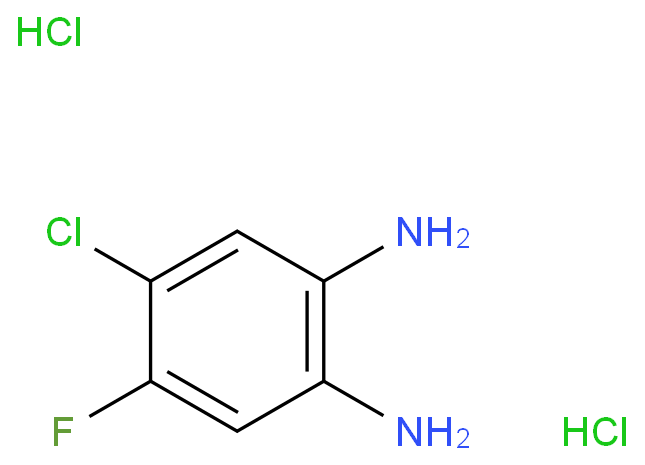 4-Chloro-5-fluorobenzene-1,2-diamine dihydrochloride