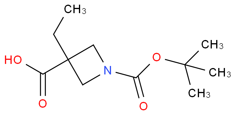 3-ethyl-1-[(2-methylpropan-2-yl)oxycarbonyl]azetidine-3-carboxylic acid