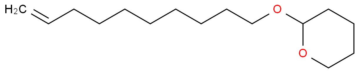 2H-Pyran, 2-(9-decenyloxy)tetrahydro- structure