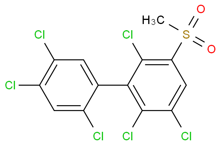 3-甲基磺酰基-2,2’,4’,5,5’,6-六氯联苯