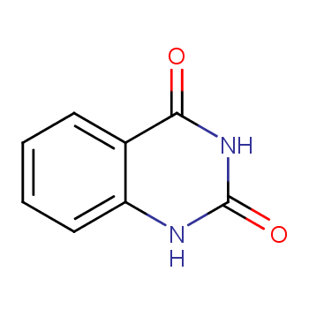 2,4-喹唑啉二酮化学结构式