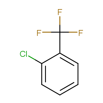 邻氯三氟甲苯化学结构式