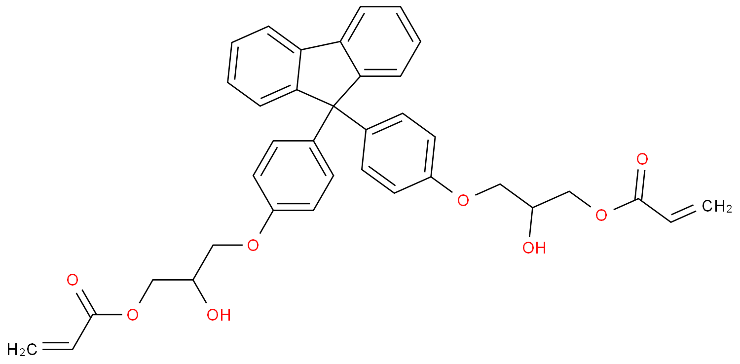 9,9-bis[4-(2-hydroxy-3-acryloyloxypropoxy)phenyl]fluorene