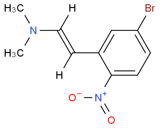 Ethenamine, 2-(5-bromo-2-nitrophenyl)-N,N-dimethyl-