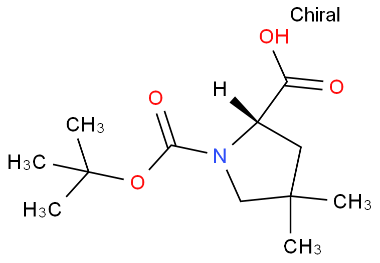 (2S)-4,4-Dimethyl-1,2-pyrrolidinedicarboxylic ac  