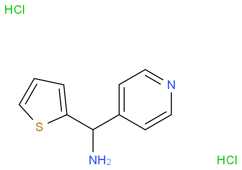 C-Pyridin-4-yl-C-thiophen-2-yl-methylaminedihydrochloride