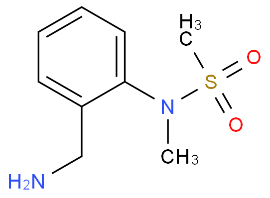 Methanesulfonamide, N-[2-(aminomethyl)phenyl]-N-methyl-  