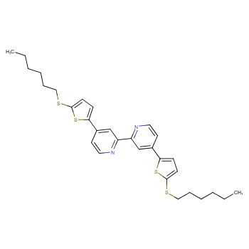 4,4’-Bis(5-(hexylthio)thiophen-2-yl)-2,2’-bipyridine