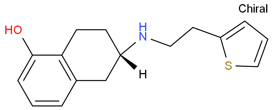 (S)-6-((2-(噻吩-2-基)乙基)氨基)-5,6,7,8-四氢萘-1-醇