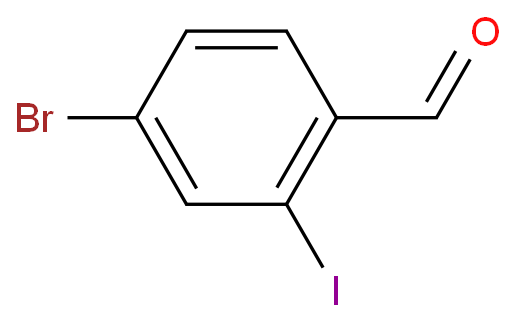 4-溴-2-碘-苯甲醛