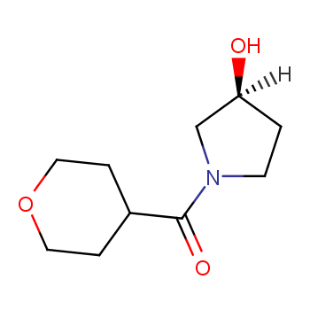 [(3S)-3-羟基-1-吡咯烷基](四氢-2H-吡喃-4-基)甲酮
