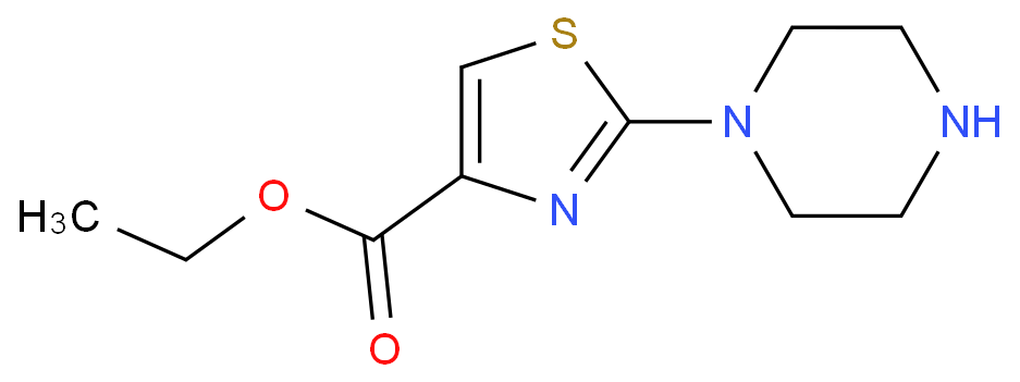 2-(1-Piperazinyl)-4-thiazolecarboxylic acid ethyl ester