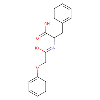 2-[(PHENOXYACETYL)AMINO]-3-PHENYLPROPANOIC ACID