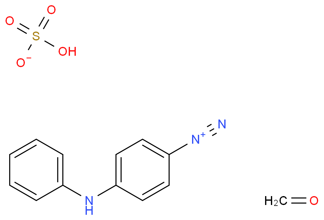 4-DIAZODIPHENYLAMINE/FORMALDEHYDE CONDENSATE HYDROGEN SULFATE