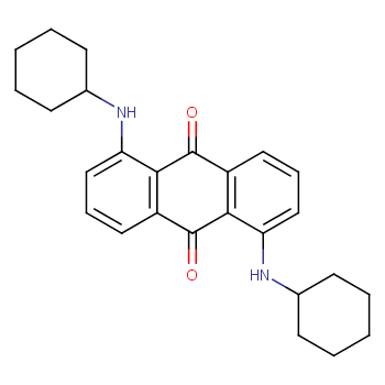 1,5-bis(cyclohexylamino)anthracene-9,10-dione
