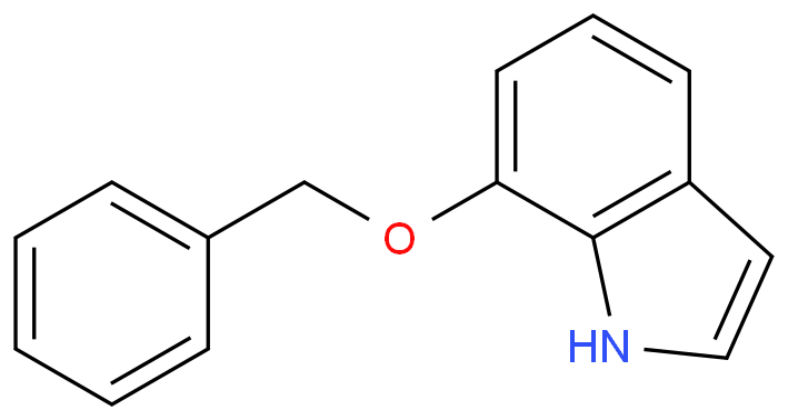 7-Benzyloxyindole structure