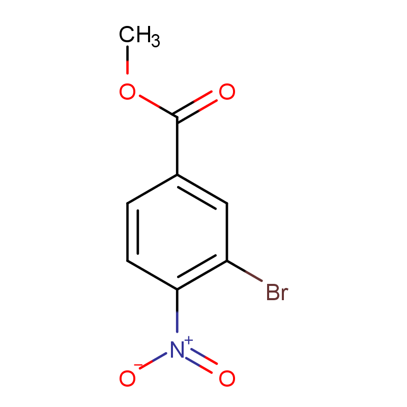 3-溴-4-硝基苯甲酸甲酯 CAS号:126759-30-6科研及生产专用 高校及研究所支持货到付款