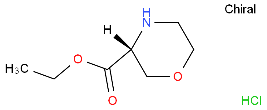 (R)-吗啉-3-甲酸乙酯盐酸盐 1269483-57-9