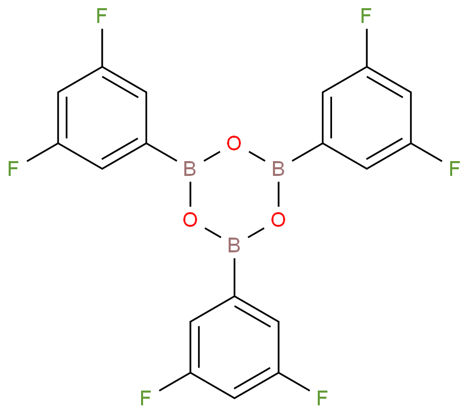 2,4,6-Tris(3,5-Difluorophenyl)boroxin