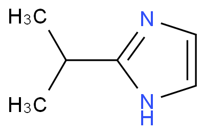 2-异丙基咪唑化学结构式