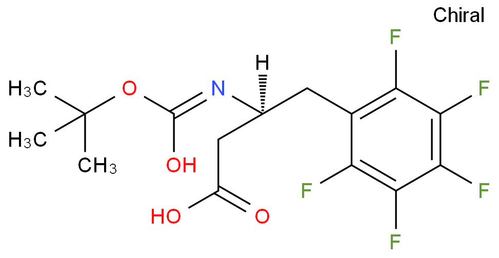 Boc-(S)-3-amino-4-pentafluoro-phenylbutyric acid