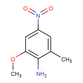 2-甲氧基-6-甲基-4-硝基苯胺