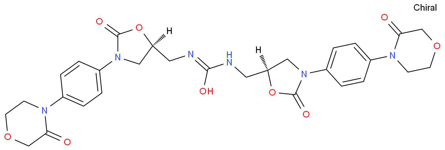 利伐沙班杂质C化学结构式