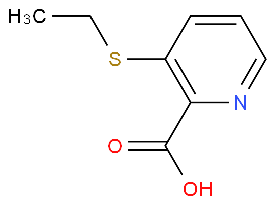 3-(乙硫基)邻吡啶甲酸 CAS号:14440-97-2科研及生产专用 高校及研究所支持货到付款