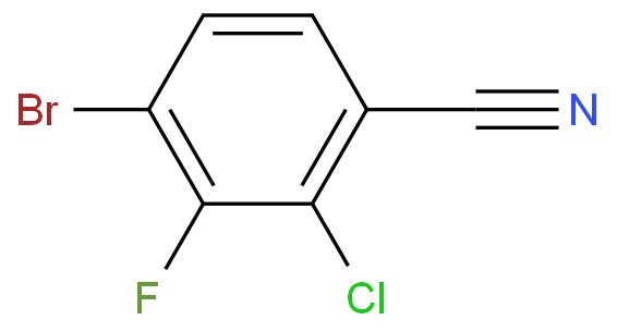 4-溴-2-氯-3-氟苯腈