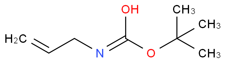 叔丁氧基 N-氨基甲酸丙烯,97%化学结构式