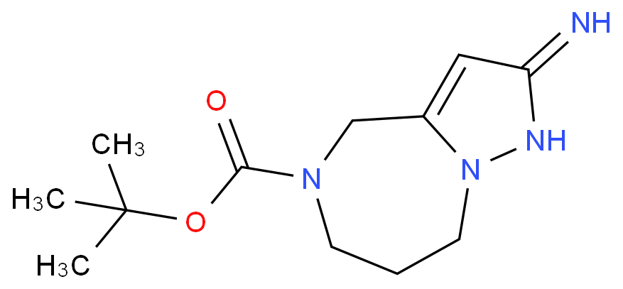 Tert-Butyl 2-Amino-7,8-Dihydro-4H-Pyrazolo[1,5-A][1,4]Diazepine-5(6H)-Carboxylate(WX141652)