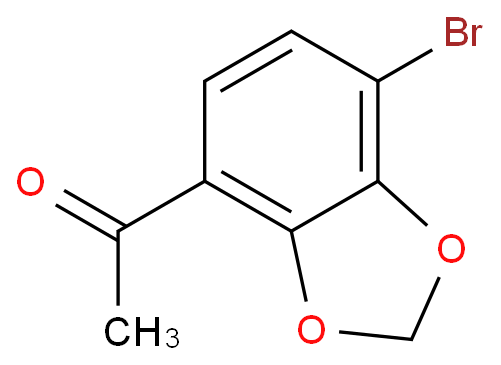 1-(7-溴苯并[d][1,3]二氧戊环-4-基)乙酮