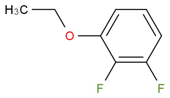 2,3-二氟苯乙醚化学结构式