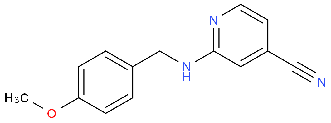 2-[(4-methoxybenzyl)amino]isonicotinonitrile