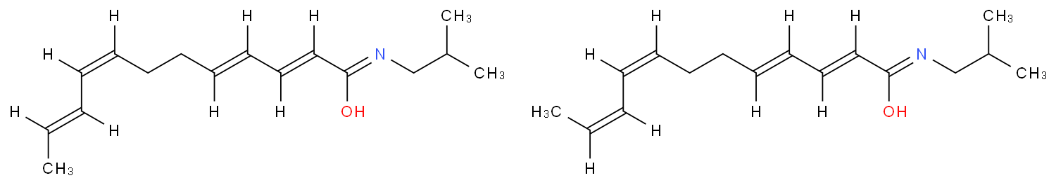 十二-2(E),4(E),8(Z),10(E/Z)-四双链酸异丁基酰胺(P)