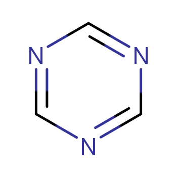 1,3,5-三嗪化学结构式