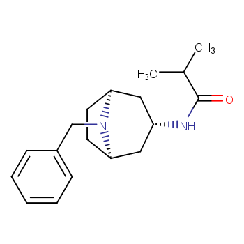 N-(8-芐基-8-氮雜雙環(huán)(3.2.1)辛-3-基-外向)-2-甲基丙酰胺