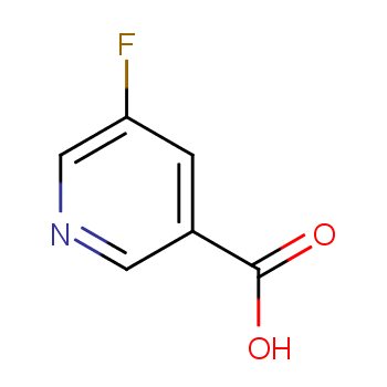 5-氟烟酸化学结构式