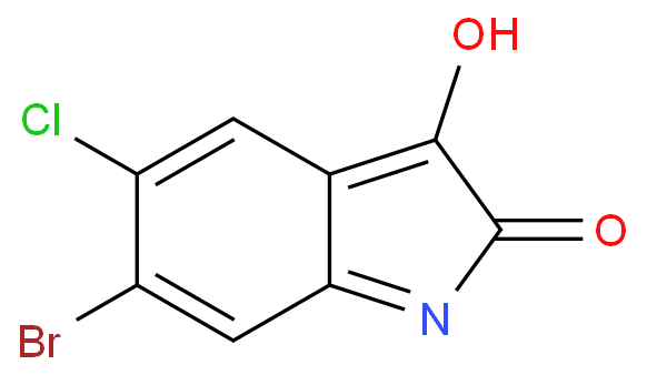 6-溴-5-氯-1H-吲哚-2,3-二酮 CAS号:192799-05-6科研及生产专用 高校及研究所支持货到付款