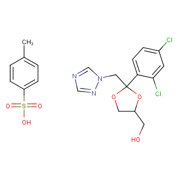 甲苯磺酸酯 化学结构式