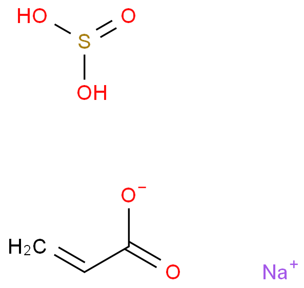 2-Propenoic acid, telomer with sodium hydrogen sulfite
